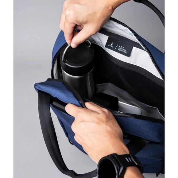 NWT Alpaka Bravo Totepack Travel Tote Backpack Bag Blue | Axoflux 300D - Picture 5 of 8